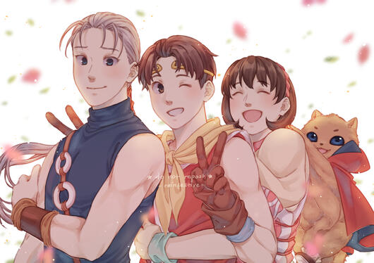 Suikoden 2 - Kyaro Trio Suikoden 2 - Kyaro Trio